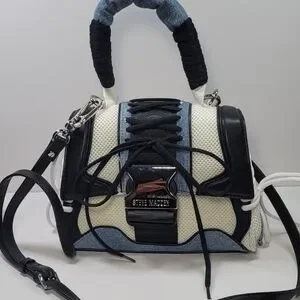 【Steve Madden】 DIEGO スポーティー ハンドバッグ 2way DIEGO Black Women's Handbag with Crossbody Strap – Steve Madden